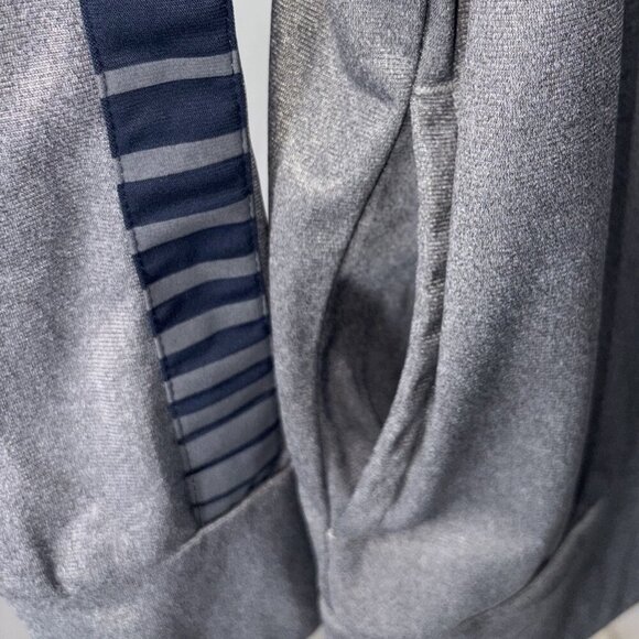 FC Barcelona Grey Warm Up Jacket Full Zip Men's Size XL Extra Large Soccer Mint - Picture 9 of 11